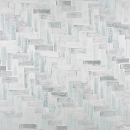 Stroke Of Luck Silver by Carole Designer Fabric Blue Steel 65% Polyester, 35% Viscose China 30" V, 29" H 58" - Swanky Fabrics -