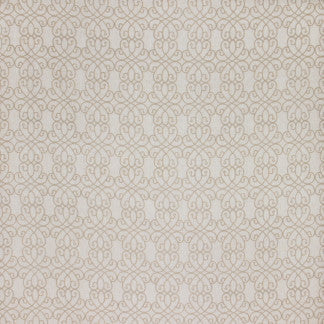 Lucky To Be Champagne by Carole Designer Fabric Weathered Neutrals 50% Polyester, 40% Cotton, 10% Linen China N/A Horizontal: 9" and Vertical: 5 3/4" 53" - Swanky Fabrics -
