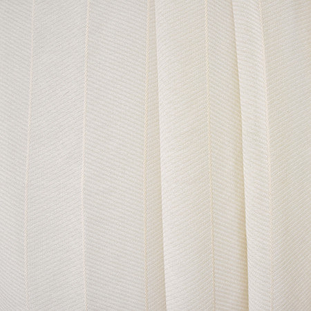 Near Miss Parchment by Carole Designer Fabric Sheer Luxury 100% Polyester TURKEY 6 3/4" V, 2 1/4" H 118" - Swanky Fabrics -