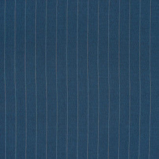 Bluesy Stripe Cobalt by Carole Designer Fabric In Tune 100% Cotton India Passes 15,000 Double Rubs Wyzenbeek </p><p>Repeat: 2 3/8" H 54" - Swanky Fabrics -