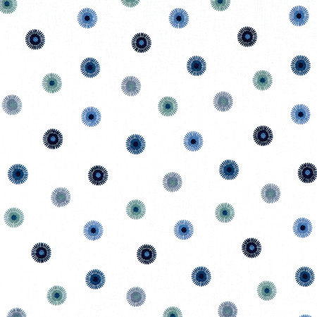 <p>Thanks A Million Ocean by Carole Designer Fabric</p><p><strong>Required Minimum Quantity Purchase: 2 yards</strong></p><p>Book: Forget Me Knot</p><p>Content: Base: 52% Polyester, 48% Cotton Embr: 100% Viscose</p><p>Origin: </p><p>Performance: N/A</p><p>Repeat: 12 3/4" V, 12 3/4" H</p><p>Width: 50*"</p>