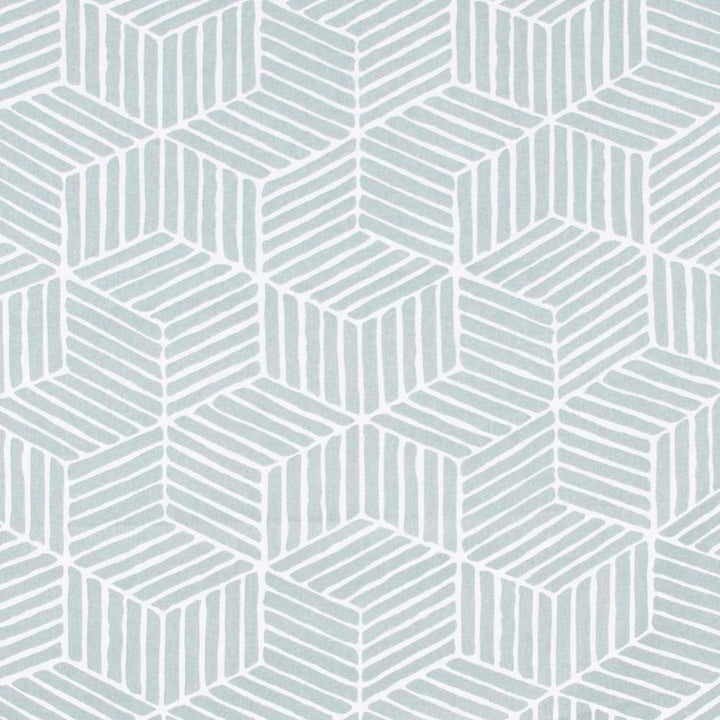 Revolving Door Seafoam by Carole Designer Fabric Modern Edge 100% Polyester India N/A Horizontal: 13.75 and Vertical: 19.875 55 - Swanky Fabrics -