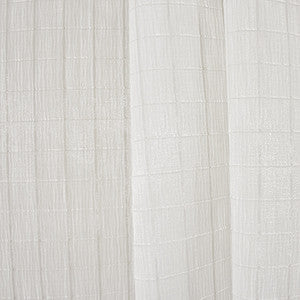 Carole Fabric Square One White
