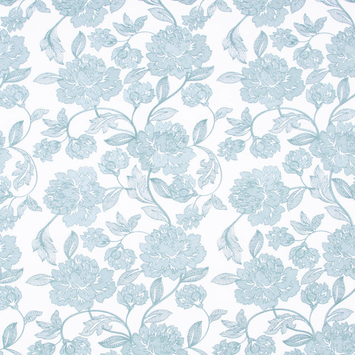Easy Summer Spa by Carole Designer Fabric Spearmint 100% Polyester India N/A Horizontal: 17 and Vertical: 18.5 51.5 - Swanky Fabrics -