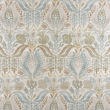 Majestic View Mica by Carole Designer Fabric Well-Traveled 36% Polyester, 26% Cotton, 22% Viscose, 16% Linen China 30,000 Wyzenbeek Double Rubs 26 3/4" V, 13 1/2" H 55" - Swanky Fabrics -