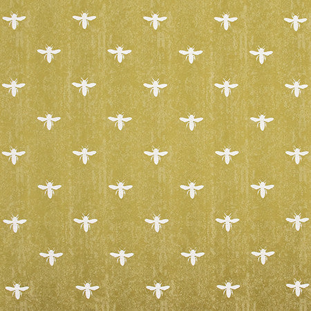 Buzz Buzz Zest by Carole Designer Fabric Wellington 74% Cotton, 26% Polyester INDIA N/A 13 1/8" V, 6 7/8" H 54.38" - Swanky Fabrics -