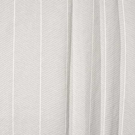 Near Miss Fog by Carole Designer Fabric Sheer Luxury 100% Polyester TURKEY 6 3/4" V, 2 1/4" H 118" - Swanky Fabrics -