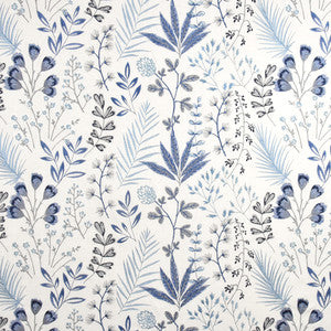 Carole Fabric Field Of Sprigs Blue Jay