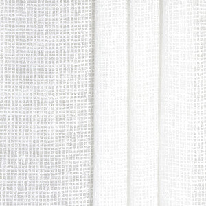 Carole Fabric Chesive White