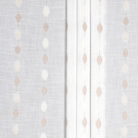 Stunning Sight Linen by Carole Designer Fabric Sheer Impressions 100% Polyester N/A 1 3/4" V, 6 3/8" H 118" - Swanky Fabrics -