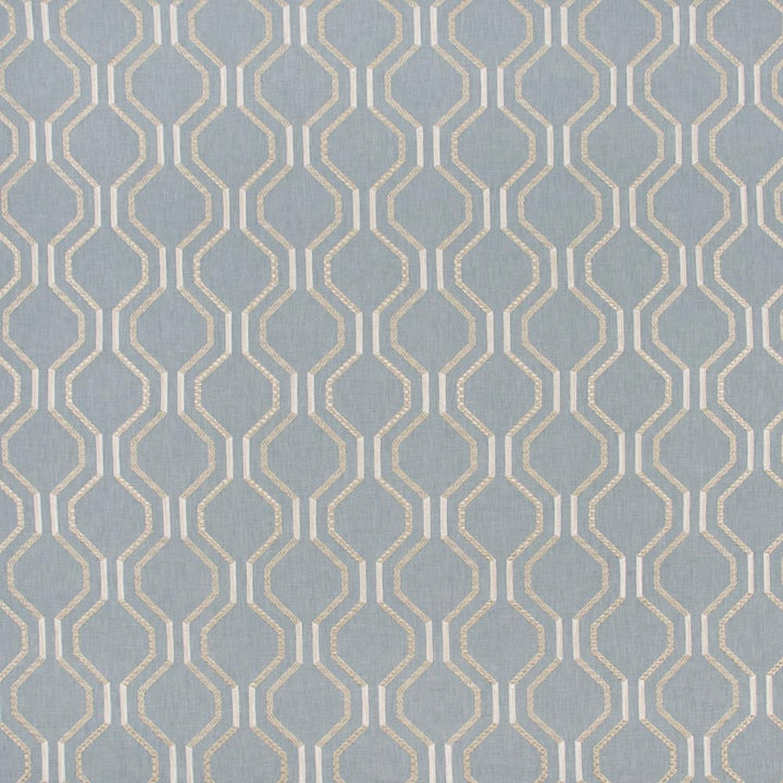 Dream Date Cornflower by Carole Designer Fabric Mountain Sky 52% Cotton, 48% Polyester India Passes 30,000 Double Rubs Wyzenbeek Horizontal: 625 and Vertical: 625 52 - Swanky Fabrics -