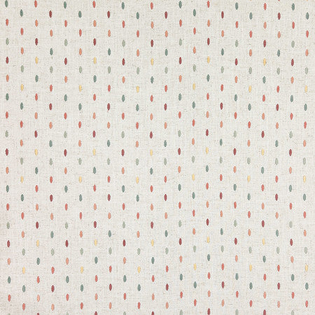 Relaxation Primrose by Carole Designer Fabric Oasis Base: 95% Polyester, 5% Linen Embr: 100% Rayon China 8" V, 5" H 54" - Swanky Fabrics -