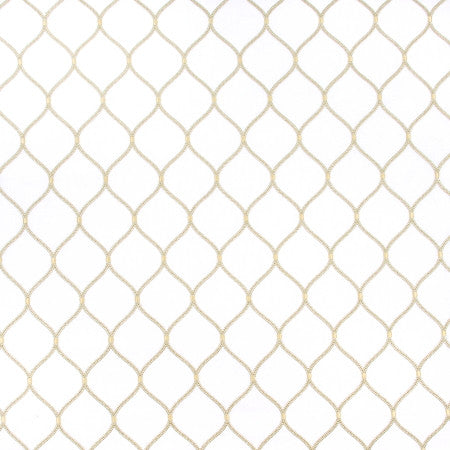 You Got Me White by Carole Designer Fabric COCONUT CREAM 70% Cotton, 25% Polyester, 5% Linen India Passes 50,000 Double Rubs Wyzenbeek Horizontal: 4 1/4" and Vertical: 6 1/4" V 52" - Swanky Fabrics -
