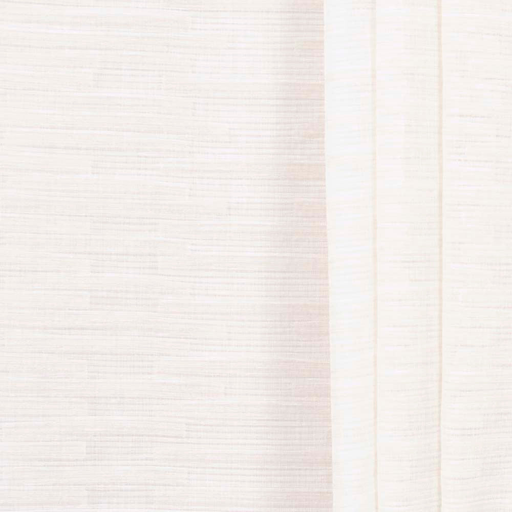Endless Options Cream by Carole Designer Fabric Sheer Intrigue 75% Polyester, 25% Linen Turkey N/A Horizontal: 11.5 and Vertical: 23 59 - Swanky Fabrics -