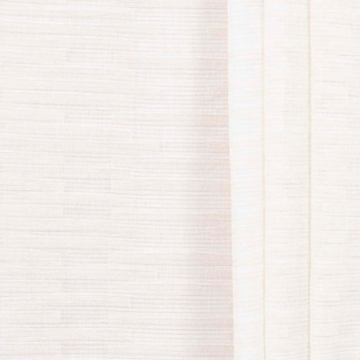 Endless Options Cream by Carole Designer Fabric Sheer Intrigue 75% Polyester, 25% Linen Turkey N/A Horizontal: 11.5 and Vertical: 23 59 - Swanky Fabrics -