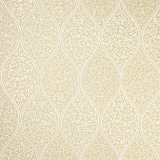 Gilded Mask Gold by Carole Designer Fabric Watercolor Charm 59% Viscose, 30% Linen, 11% Polyester India N/A Horizontal: 6 5/8" and Vertical: 13 3/4" 54" - Swanky Fabrics -