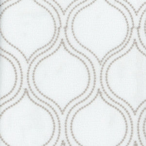 Carole Fabric Light Bulb Silver