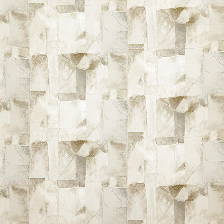 Fun Pick Sandstone by Carole Designer Fabric Earth & Stone 100% Cotton Turkey 12 1/4" V, 13 1/2" H HD 54" - Swanky Fabrics -