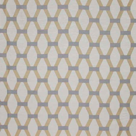 Gauntlet Metal by Carole Designer Fabric Golden Sunrise,Modern Edge 55% Polyester, 28% Cotton, 17% Viscose India Passes 36,000 Double Rubs Wyzenbeek 6 1/4" V, 10 5/8" H 55" - Swanky Fabrics -