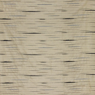Heart Flutter Rococo by Carole Designer Fabric Weathered Neutrals 100% Polyester India Passes 30,000 Double Rubs Wyzenbeek 9 1/4" V, 27 1/4" H 55" - Swanky Fabrics -