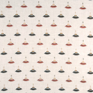 Carole Fabric Fan Out Cinnamon
