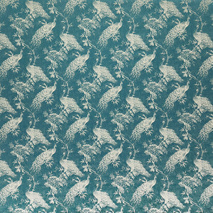 Carole Fabric Roaming Peacock Cadet