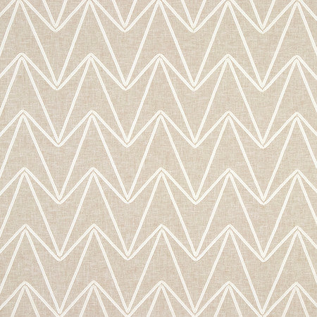 Zinnia Linen by Carole Designer Fabric Earthbound Base: 52% Polyester, 48% Cotton Embr: 100% Cotton N/A 5" V, 5 5/8" H 52" - Swanky Fabrics -