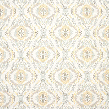 Move Mountains Pastel by Carole Designer Fabric Prisma 36% Polyester, 26% Cotton, 22% Viscose, 16% Linen CHINA 30,000 Wyzenbeek Double Rubs 14 3/4" V, 13 1/2" H 55" - Swanky Fabrics -