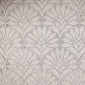 Hale Silver by Carole Designer Fabric Burton Place 59% Polyester, 41% Linen India N/A Horizontal: 11 1/10" and Vertical: 9 2/5"V 54" - Swanky Fabrics -