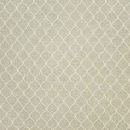 Cup Of Tea Fern by Carole Designer Fabric In The Details 78% Polyester, 14% Cotton, 8% Linen India 3" V, 2 1/4" H 54" - Swanky Fabrics -