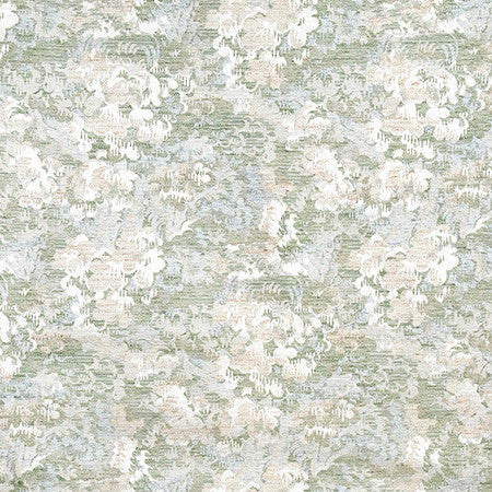 Beauty Blooms Moss by Carole Designer Fabric Form & Texture 82% Polyester, 13% Linen, 5% Cotton 9,000 Wyzenbeek Double Rubs 22" V, 14" H 54" - Swanky Fabrics -