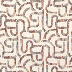 Carole Fabric Busy Schedule Paprika