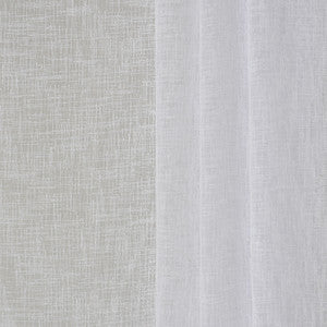 Carole Fabric Afternoon Sunlight White