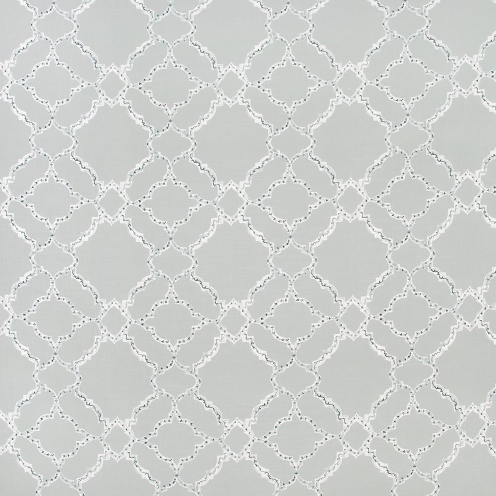 Byram Ridge Silver by Carole Designer Fabric Breathtaking 100% Polyester China Passes 30,000 Double Rubs Wyzenbeek Horizontal: 9 and Vertical: 9 55 - Swanky Fabrics -