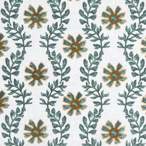 Carole Fabric Kylie Teal