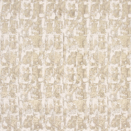 Stand Out Champagne by Carole Designer Fabric Radiance 86% Polyester, 14% Viscose India 10 1/4" V, 6 3/4" H 54" - Swanky Fabrics -