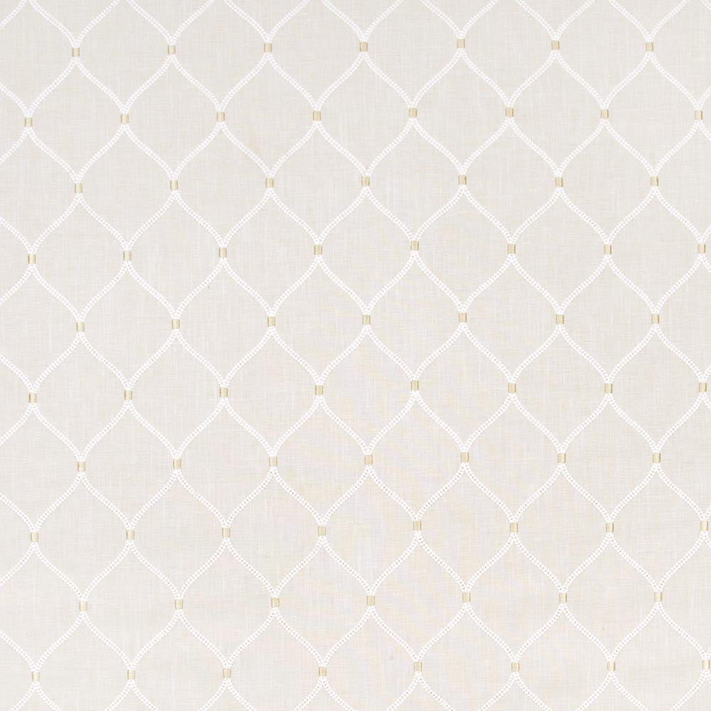 You Got Me Natural by Carole Designer Fabric Coconut Cream 70% Cotton, 25% Polyester, 5% Linen India Passes 50,000 Double Rubs Wyzenbeek Horizontal: 425 and Vertical: 625 52 - Swanky Fabrics -