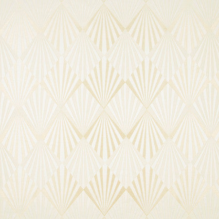 Rays Of Light Pearl by Carole Designer Fabric Birch 100% Polyester China N/A Horizontal: 18" and Vertical: 7" V 55" - Swanky Fabrics -