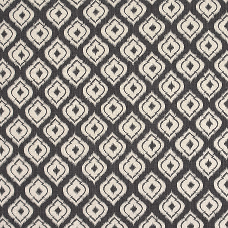 Lit Lanterns Onyx by Carole Designer Fabric Moonstone 59% Cotton, 41% Polyester-Light Latex Backing China 14 3/8" V, 14" H 54" - Swanky Fabrics -