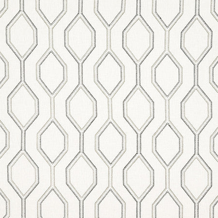 Going My Way Iron Ore by Carole Designer Fabric Earth & Stone Base: 70% Cotton, 25% Polyester, 5% Linen, Embr: 61% Cotton, 22% Polyester, 13% Rayon, 4% Linen India 7 3/4" V, 6 1/2" H 52" - Swanky Fabrics -