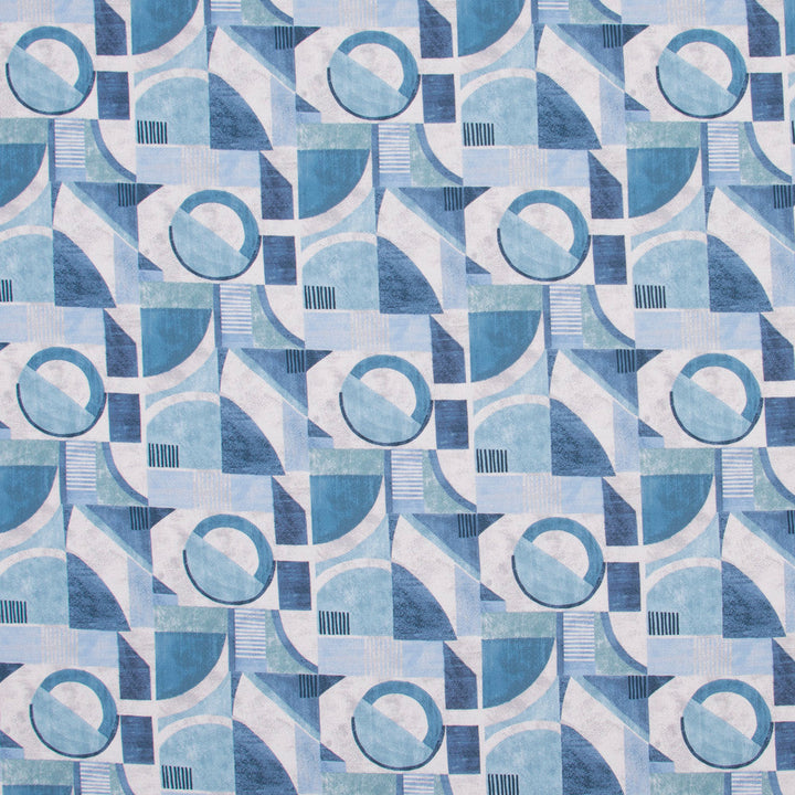 Weatherstone Ocean by Carole Designer Fabric Bluebird 100% Polyester India Passes 30,000 Double Rubs Wyzenbeek Horizontal: 6.75 and Vertical: 13.5 54 - Swanky Fabrics -
