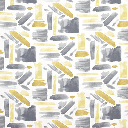 Brush It Off Sunglow by Carole Designer Fabric Prisma 100% Cotton PAKISTAN 12 3/8" V, 18 1/8" H HD 54.875" - Swanky Fabrics -