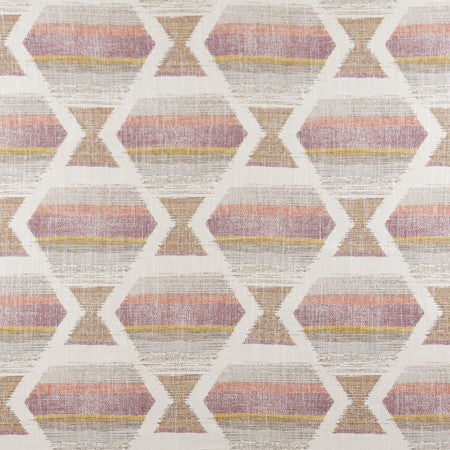 Vacation Bound Canyon by Carole Designer Fabric Well-Traveled 36% Polyester, 26% Cotton, 22% Viscose, 16% Linen China 30,000 Wyzenbeek Double Rubs </p><p>Repeat: 13 1/2" V, 13 1/2" H HD 56" - Swanky Fabrics -