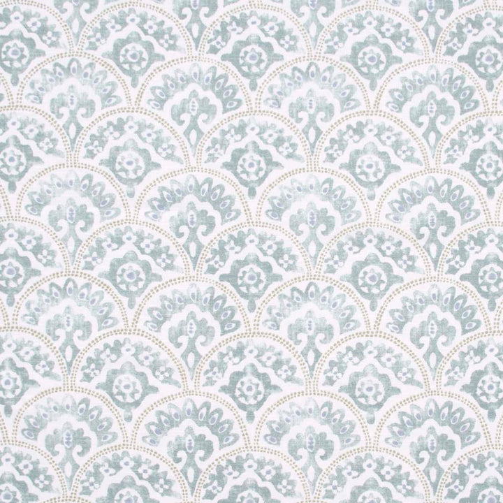 Under The Radar Celadon by Carole Designer Fabric Pink Jade 100% Cotton- SSR Pakistan 12,000 Wyzenbeek Double Rubs Horizontal: 13.5 and Vertical: 12.625 54 - Swanky Fabrics -