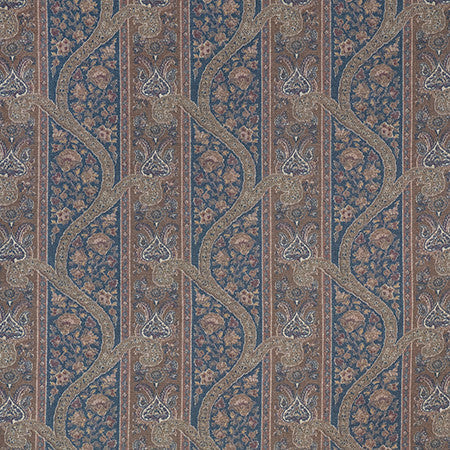 Smile Upon Earthenware by Carole Designer Fabric Well Suited 85% Polyester, 15% Linen 30,000 Wyzenbeek Double Rubs 15 1/4" V, 13 1/2" H 53" - Swanky Fabrics -