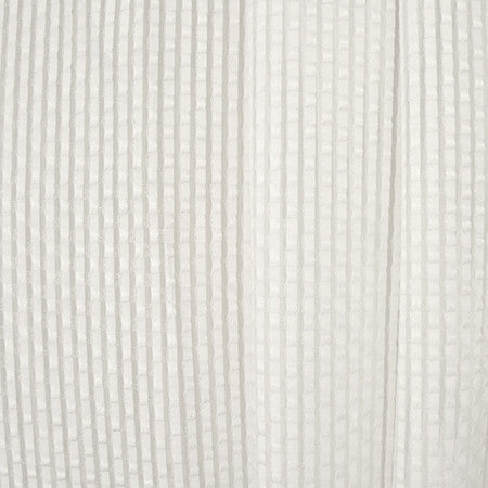 Like Me White by Carole Designer Fabric Sheer Luxury 78% Viscose, 22% Polyester INDIA 1" V, 1" H 117" - Swanky Fabrics -