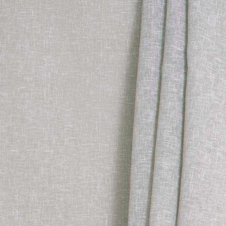 Into The Calm Pigeon by Carole Designer Fabric Sheer Intrigue 91% Polyester, 9% Cotton India N/A Horizontal: 0 and Vertical: 0 55 - Swanky Fabrics -