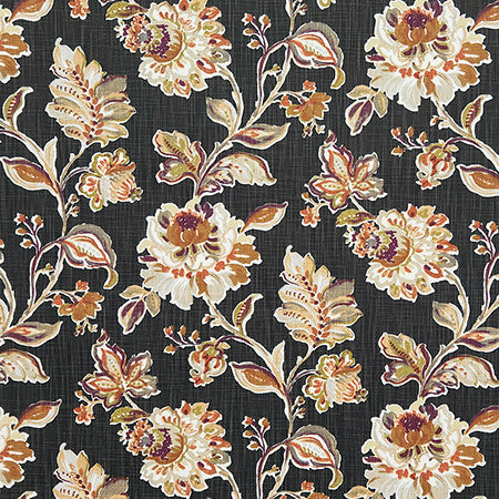 Invitation Only Tobacco by Carole Designer Fabric Dawn & Dusk 54% Cotton, 26% Recycled Polyester, 20% Polyester China 15,000 WYZENBEEK DOUBLE RUBS 24 1/4" V, 13 1/2" H HD 54" - Swanky Fabrics -