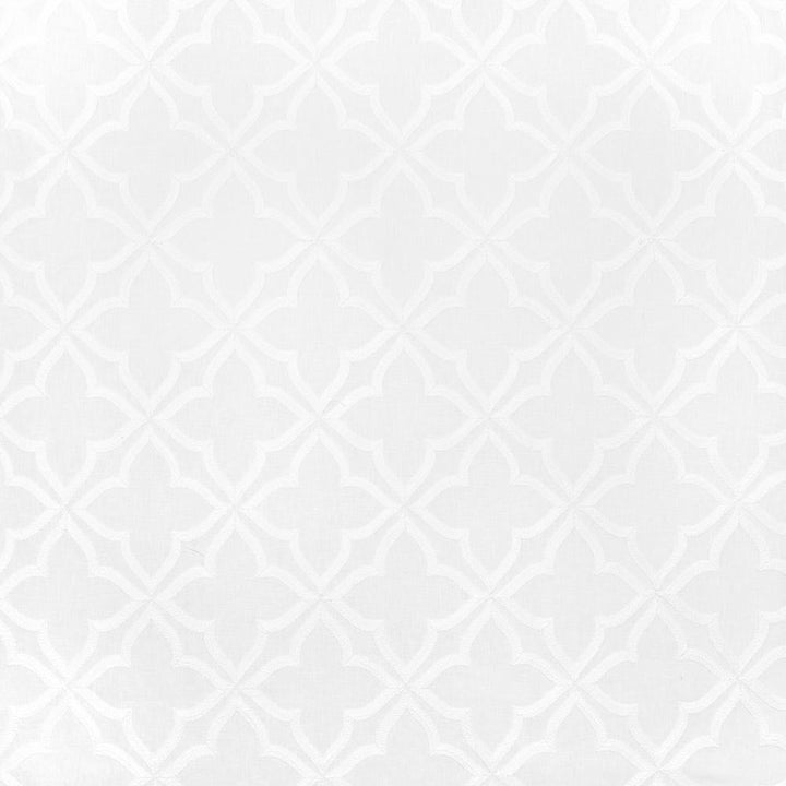 Star Trail White by Carole Designer Fabric Silver Fox 70% Polyester, 30% Cotton India N/A Horizontal: 875 and Vertical: 925 52 - Swanky Fabrics -