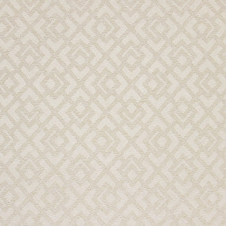 Key Shift Bone by Carole Designer Fabric Pearl Strand 100% Polyester India Passes 30,000 Double Rubs Wyzenbeek </p><p>Repeat: 14 3/4" V, 13 3/4" H 56" - Swanky Fabrics -